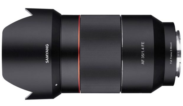 Samyang-35mm f 1.4 fe lens